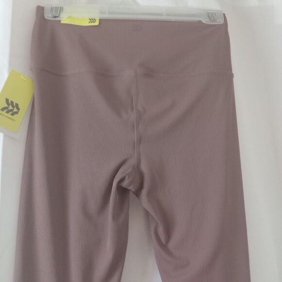 Women's Ultra High-Rise Rib Leggings - All in Motion™ Brown S - Picture 7 of 11